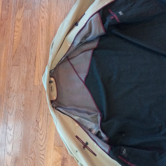 SANYO full length TRENCH COAT! MENS 46 - Picture 10 of 16